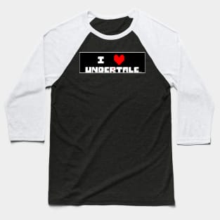 I (LV) Undertale Baseball T-Shirt
